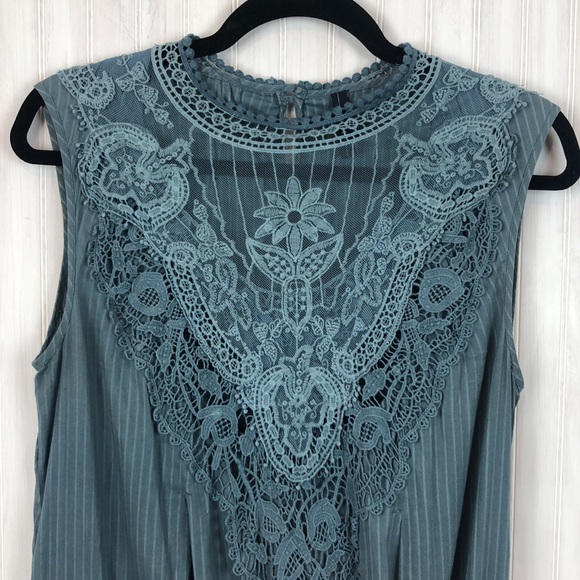 high Dresses & Skirts - HIGH CROCHET NECK CINCH WAIST HEARTFELT DRESS